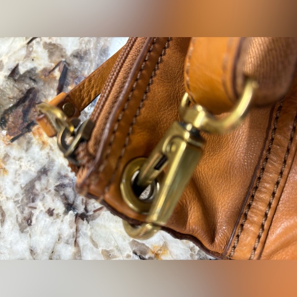 Fossil Tan Leather Women's Messenger Bag - Picture 11 of 16